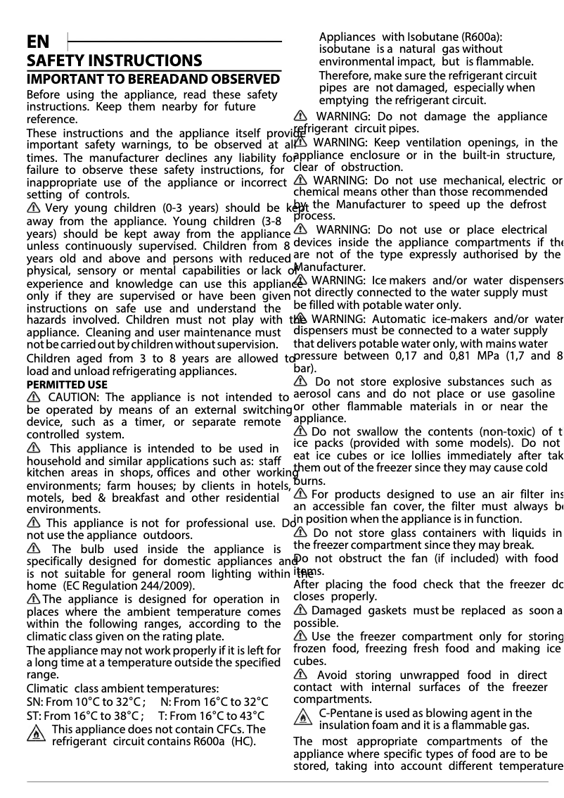 Page 1 de la notice Instructions de sécurité Whirlpool UW8F2YWBIF2