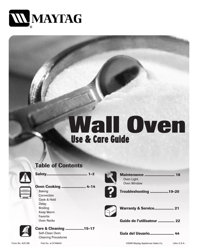 Page 1 de la notice Manuel utilisateur Maytag MEW5527DDW