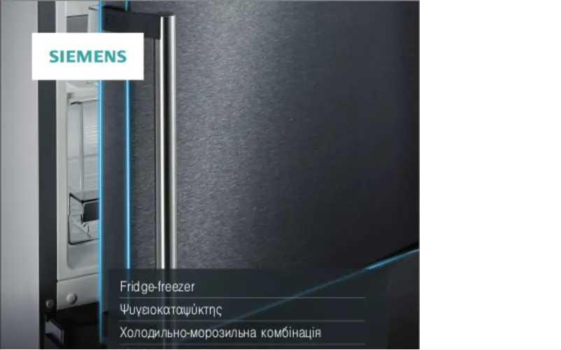 Page 1 de la notice Manuel utilisateur Siemens KG55NVL20M