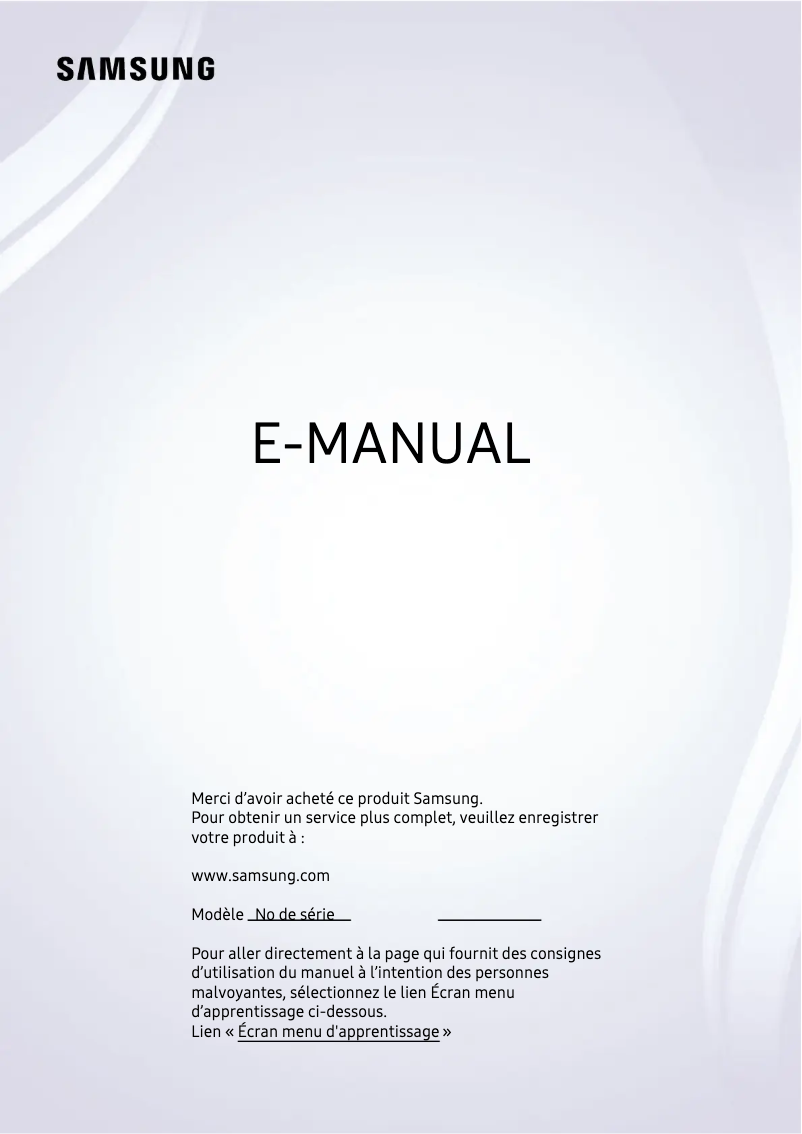 Página 1 del manual Manual de usuario Samsung UN60TU690TF