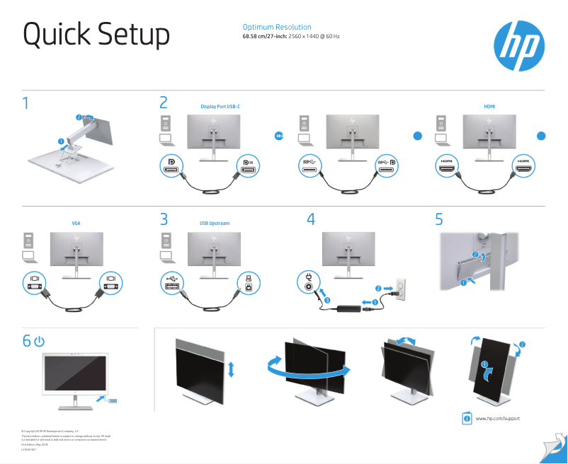 Image de la première page du manuel de l'appareil Healthcare Edition HC270cr
