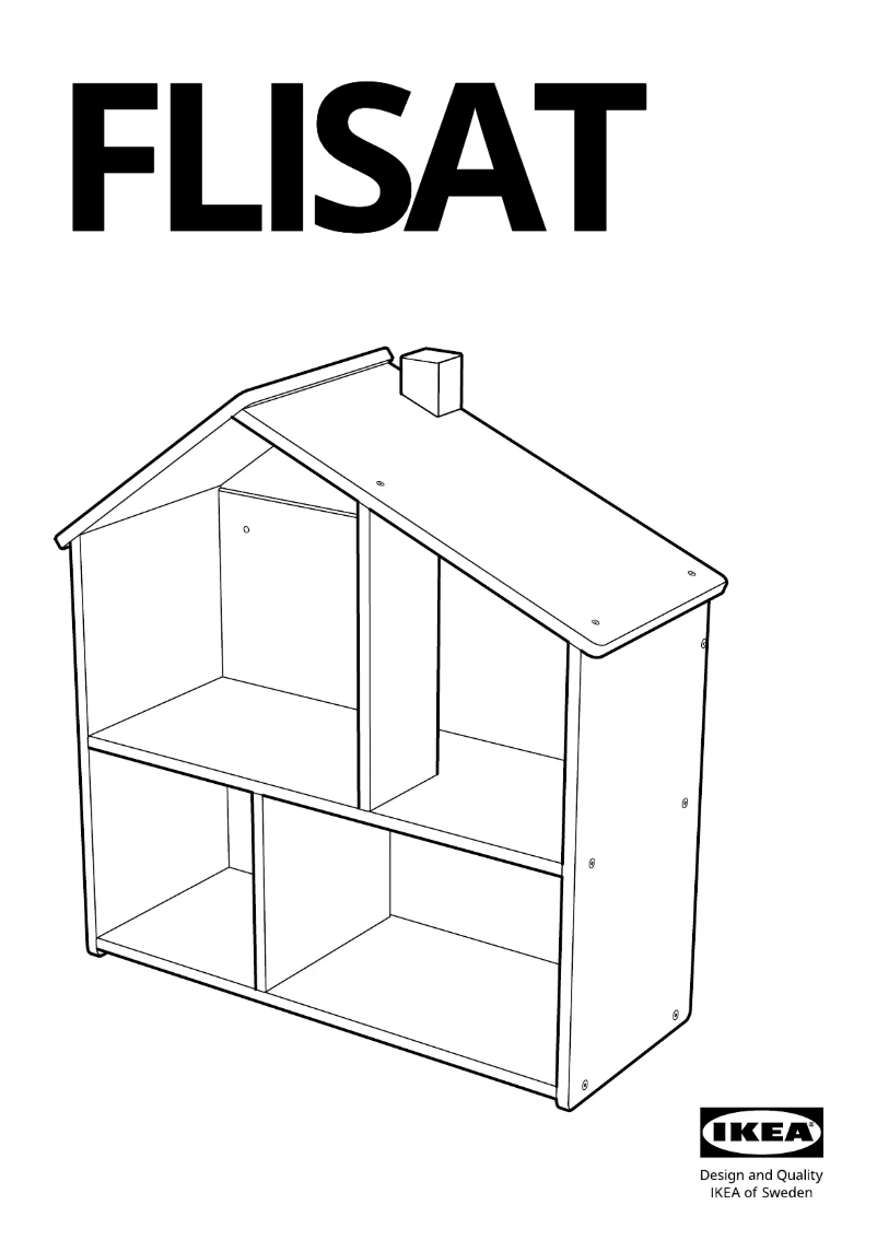 Page 1 de la notice Manuel utilisateur Ikea FLISAT 702.969.65