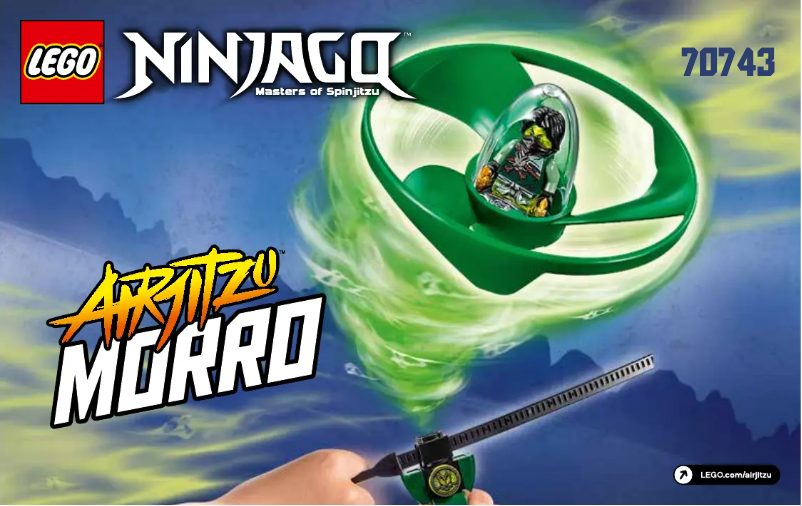 Página 1 del manual Manual de usuario Lego Ninjago 70743