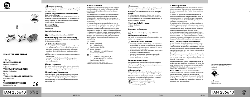 Página 1 del manual Manual de usuario Playtive IAN 285640