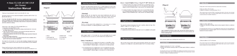 Página 1 del manual Manual de usuario Samyang 16mm T2.2 VDSLR ED AS UMC CS II