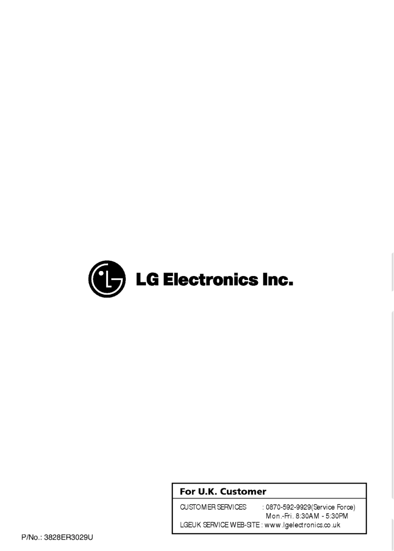Page 1 de la notice Manuel utilisateur LG WD-11220FD