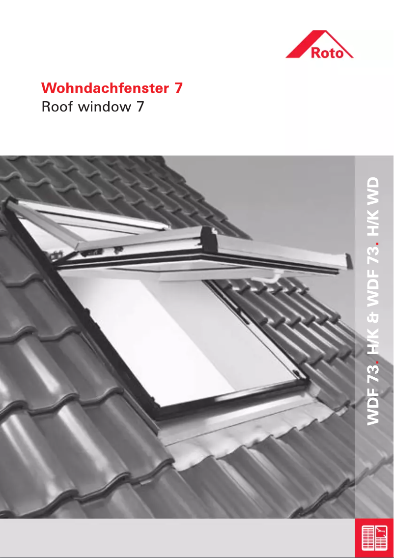 Page 1 de la notice Manuel utilisateur Roto Klassik WDF 73 H/K WD