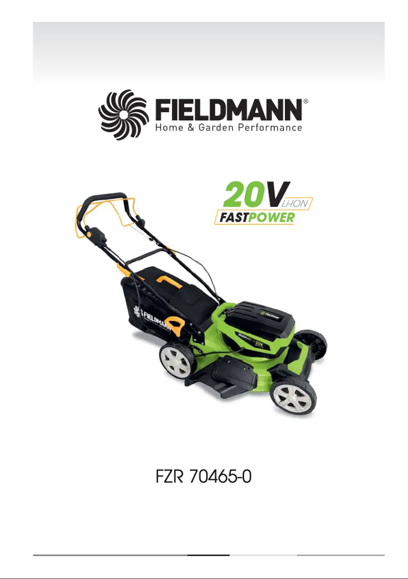 Página 1 del manual Manual de usuario Fieldmann FZR 70465-0