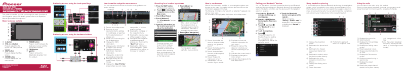 Página 1 del manual Manual de usuario Pioneer AVIC-F970DAB