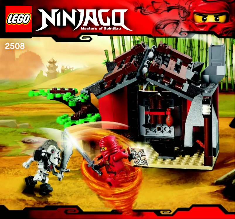 Page 1 de la notice Manuel utilisateur Lego Ninjago 2508