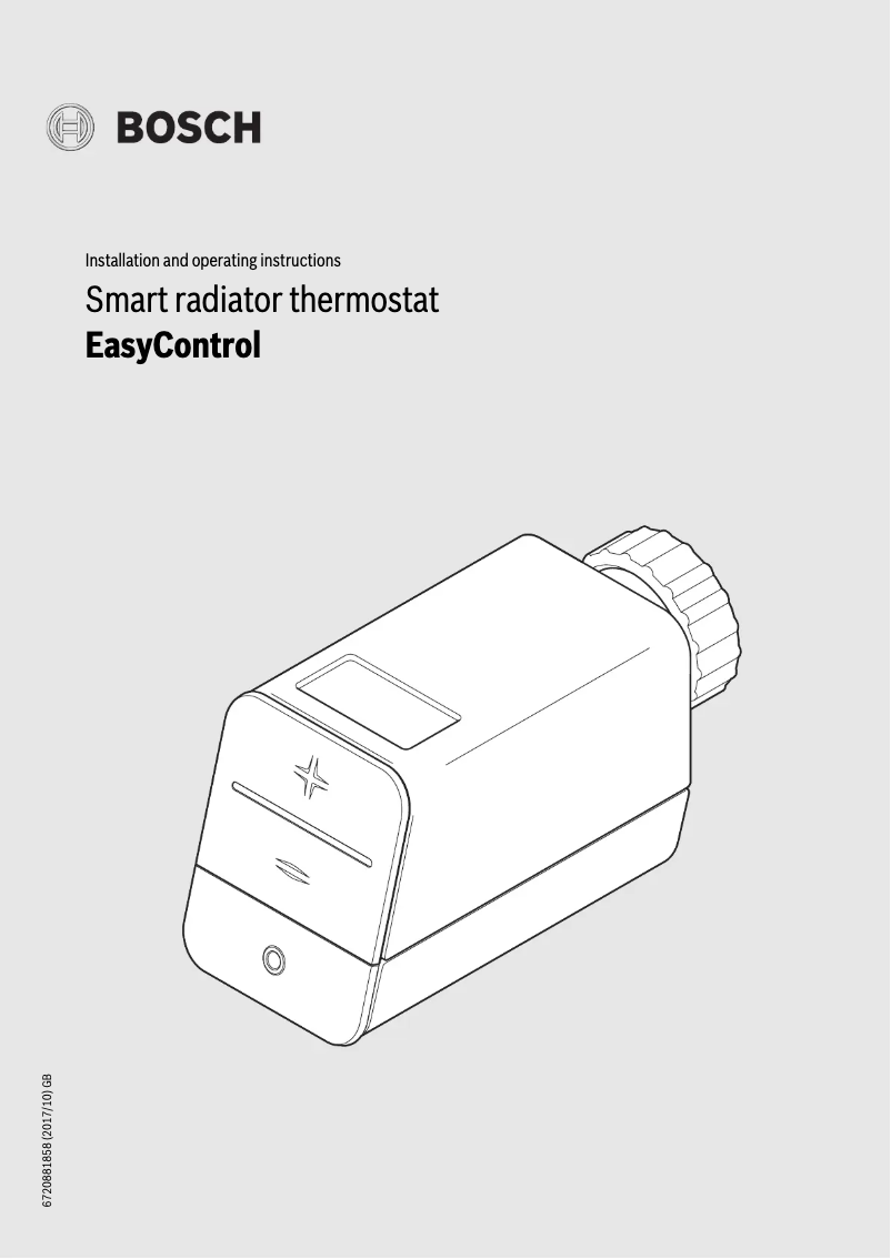 Página 1 del manual Manual de usuario Bosch RT10-RF