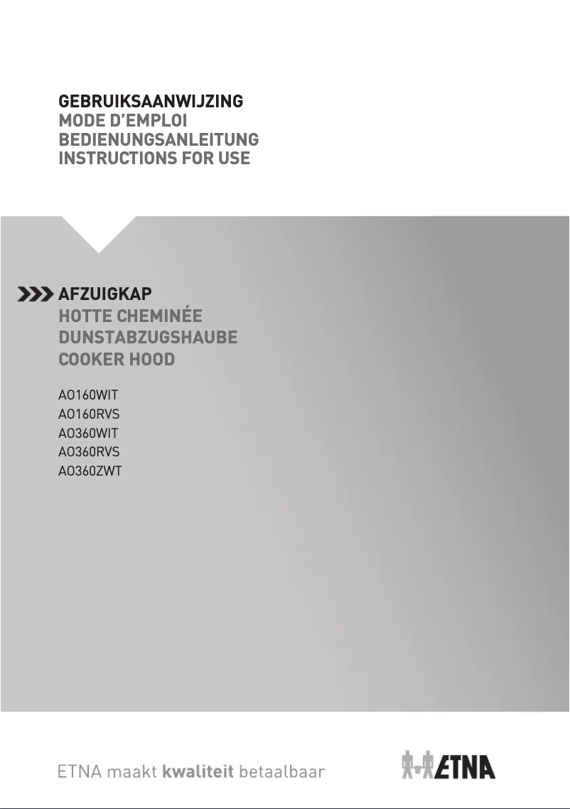 Page 1 de la notice Manuel utilisateur Etna AO561WIT
