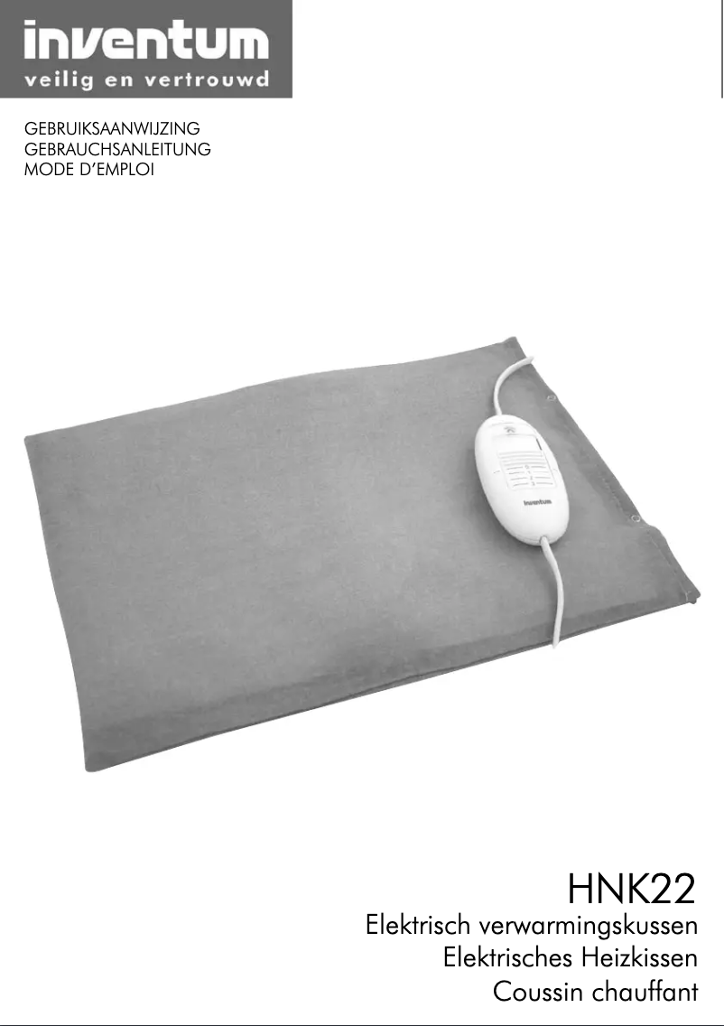 Página 1 del manual Manual de usuario Inventum HNK22