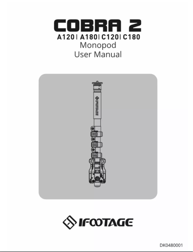 Page 1 de la notice Manuel utilisateur iFootage Cobra 2 A180 II