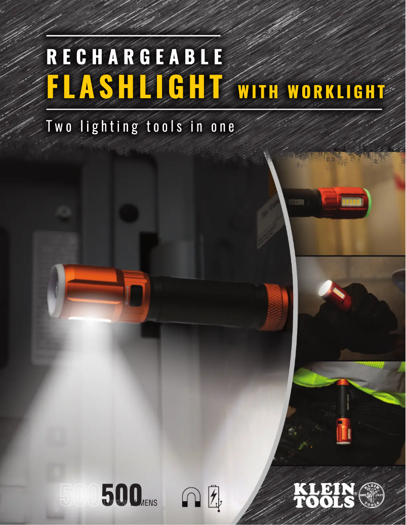 Page 1 de la notice Brochure Klein Tools 56412