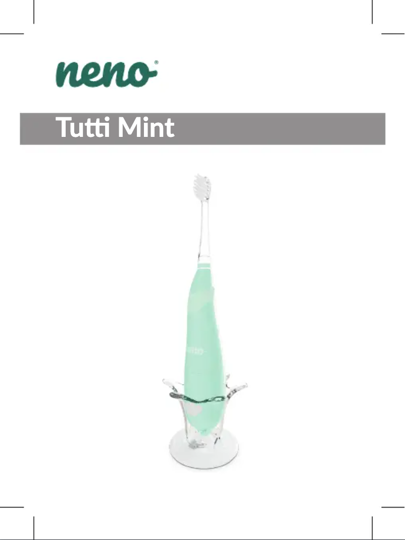 Page 1 de la notice Manuel utilisateur Neno Tutti