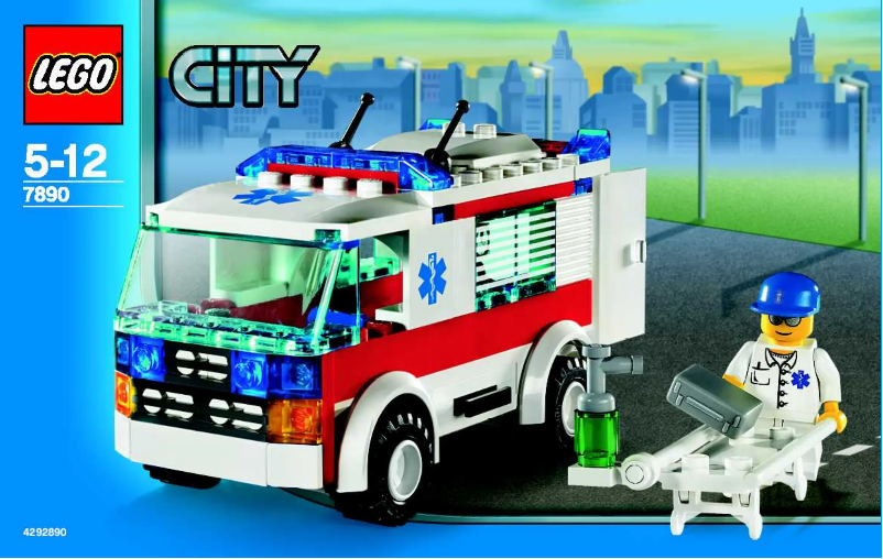 Página 1 del manual Manual de usuario Lego Ambulance