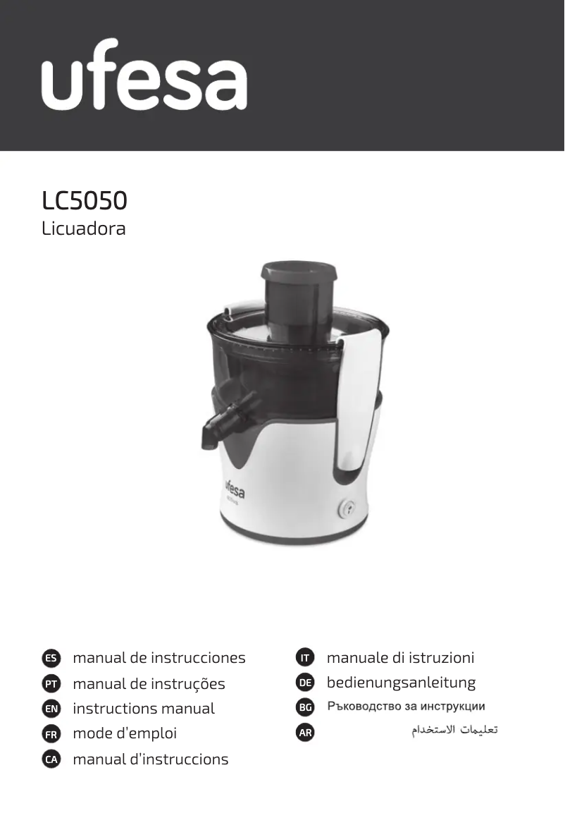 Página 1 del manual Manual de usuario Ufesa LC5050