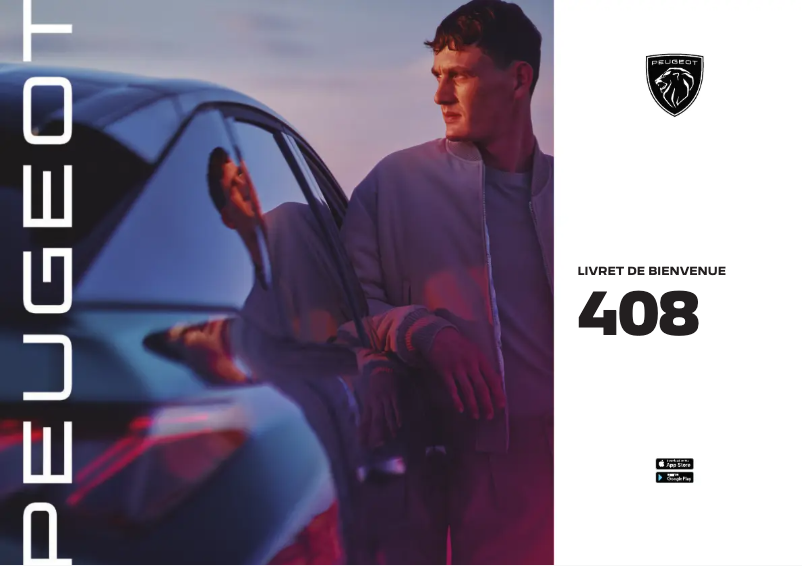 Página 1 del manual Manual de usuario Peugeot 408 (2024)