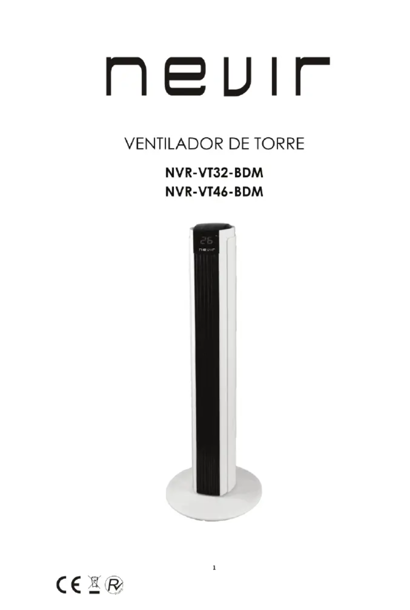 Página 1 del manual Manual de usuario Nevir NVR-VT46-BDM