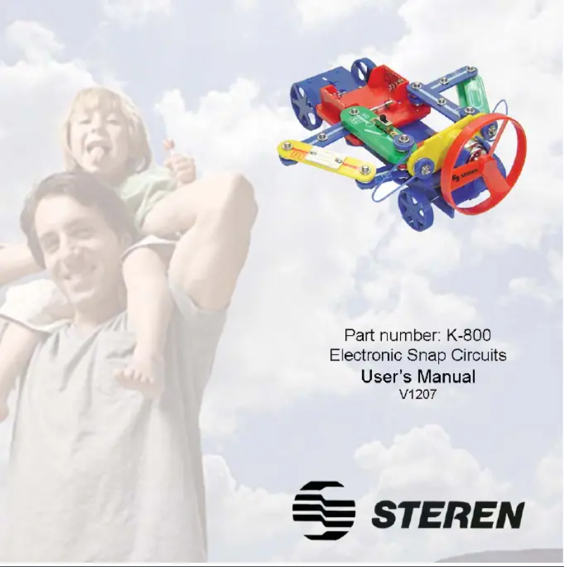 Page 1 de la notice Manuel utilisateur Steren K-800