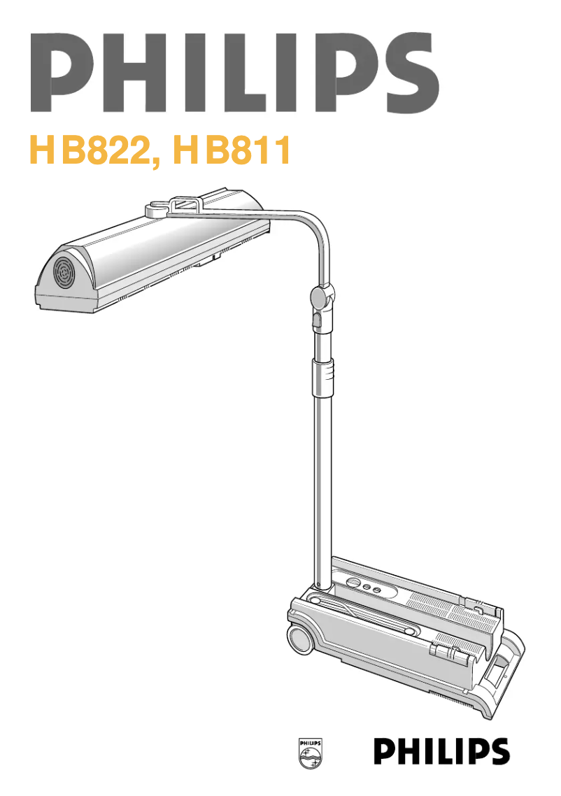 Page 1 de la notice Manuel utilisateur Philips HB822