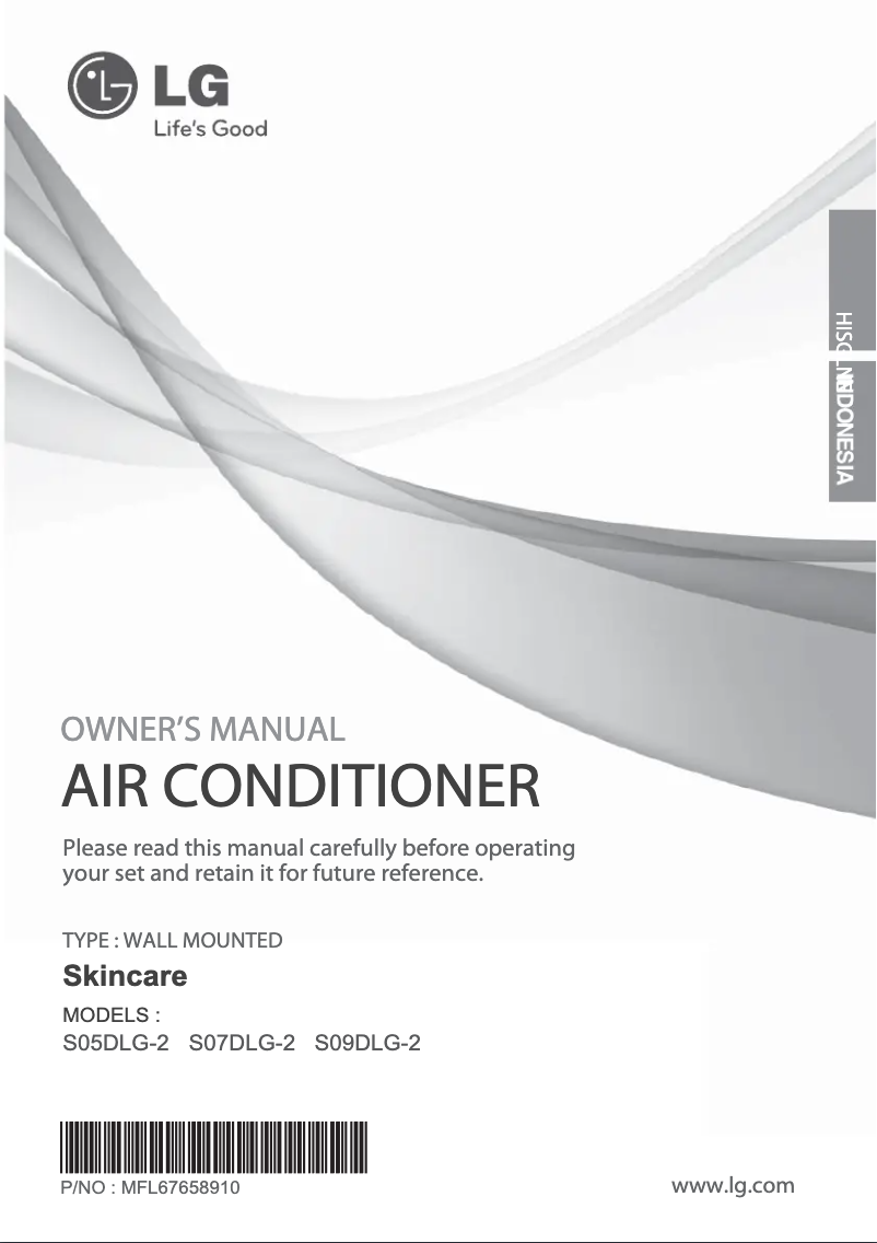 Page 1 of the manual User Manual LG SN07DLG-2