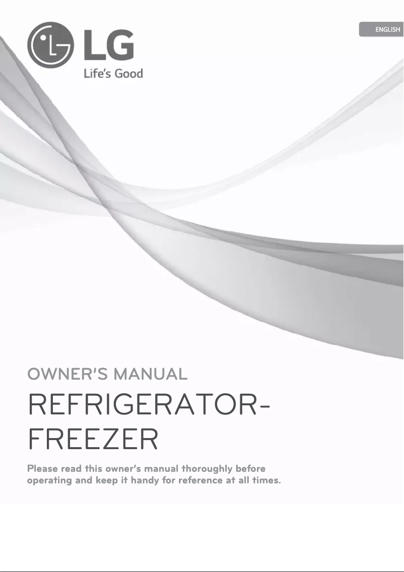 Page 1 de la notice Manuel utilisateur LG GBB60