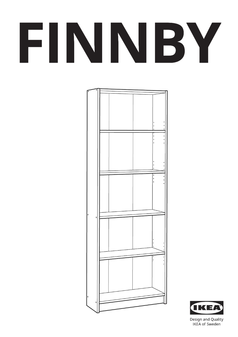 Page 1 de la notice Manuel utilisateur Ikea FINNBY 102.611.29