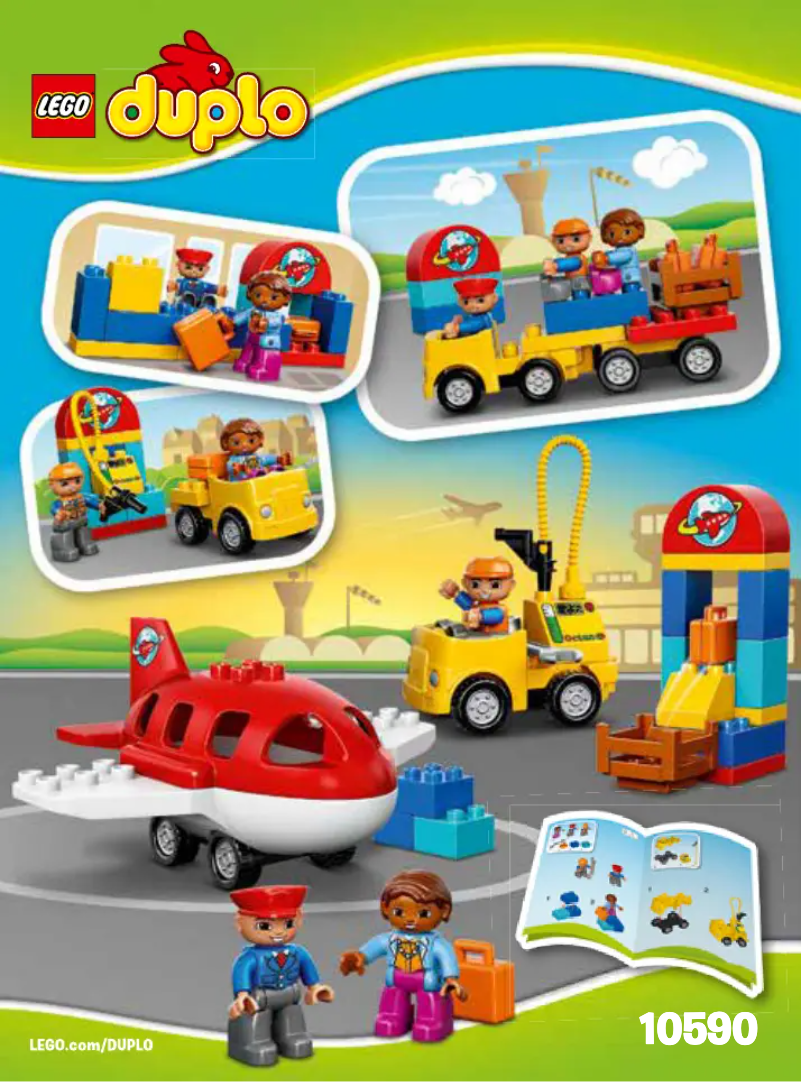 Page 1 de la notice Manuel utilisateur Lego Duplo 10590