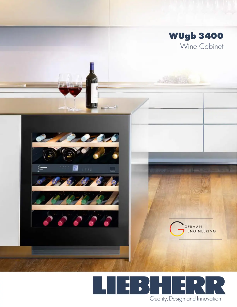 Page 1 de la notice Fiche technique Liebherr WUGB-3400