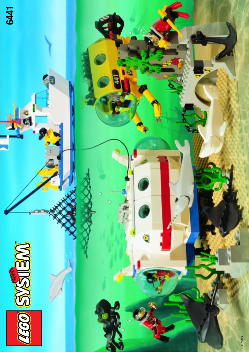 Page 1 of the manual User Manual Lego Divers 6441