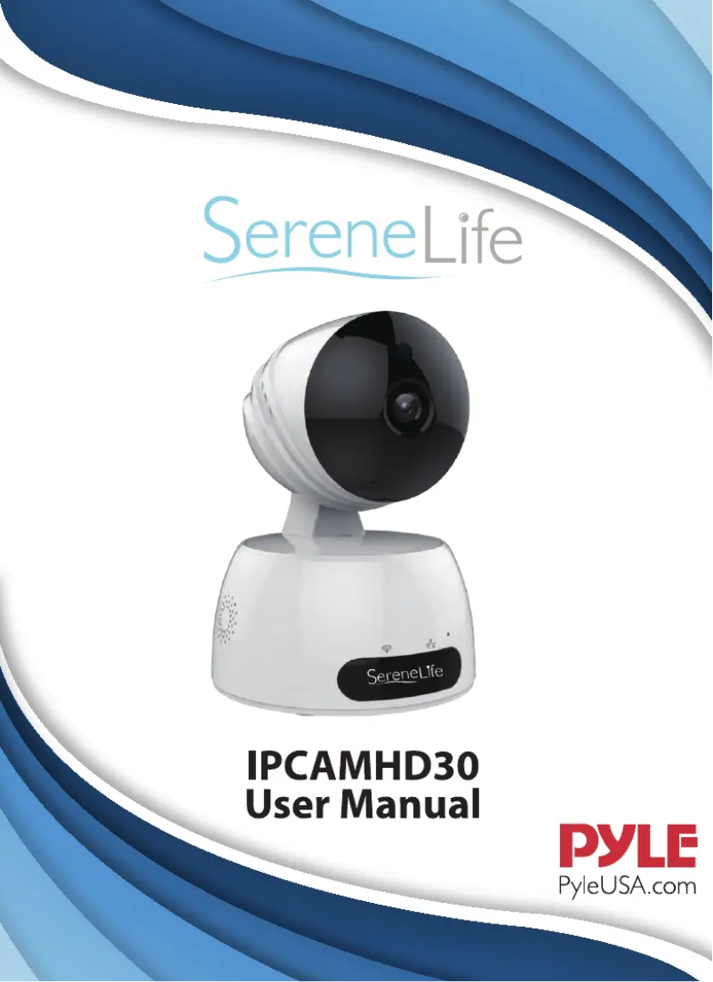 Page 1 de la notice Manuel utilisateur SereneLife UIPCAMHD30
