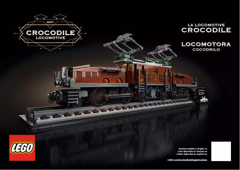 Page 1 de la notice Manuel utilisateur Lego Creator Expert 10277