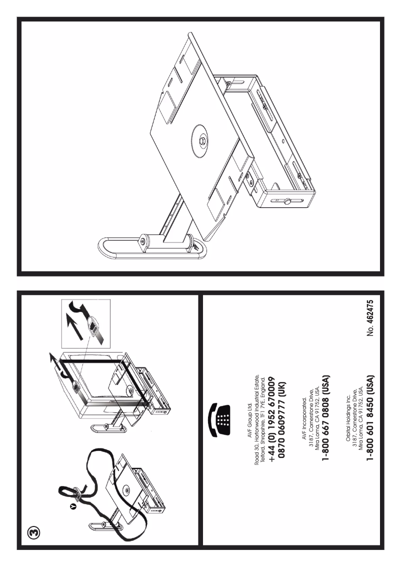 Page 1 de la notice Manuel utilisateur AVF EC215S-T