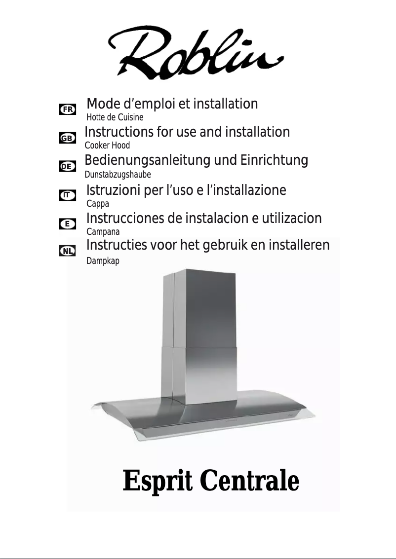 Página 1 del manual Manual de usuario Roblin Helios/4 900 Murale