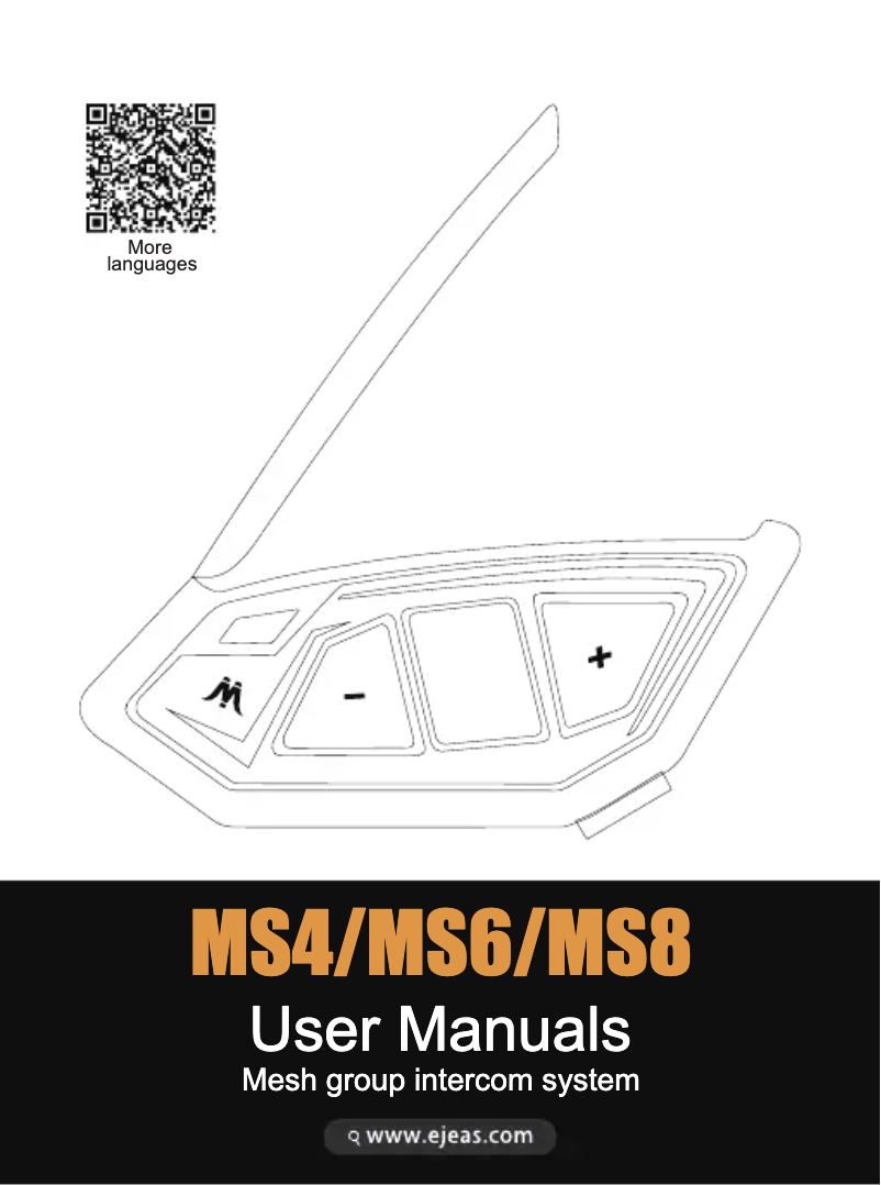 Page 1 de la notice Manuel utilisateur Ejeas MS8