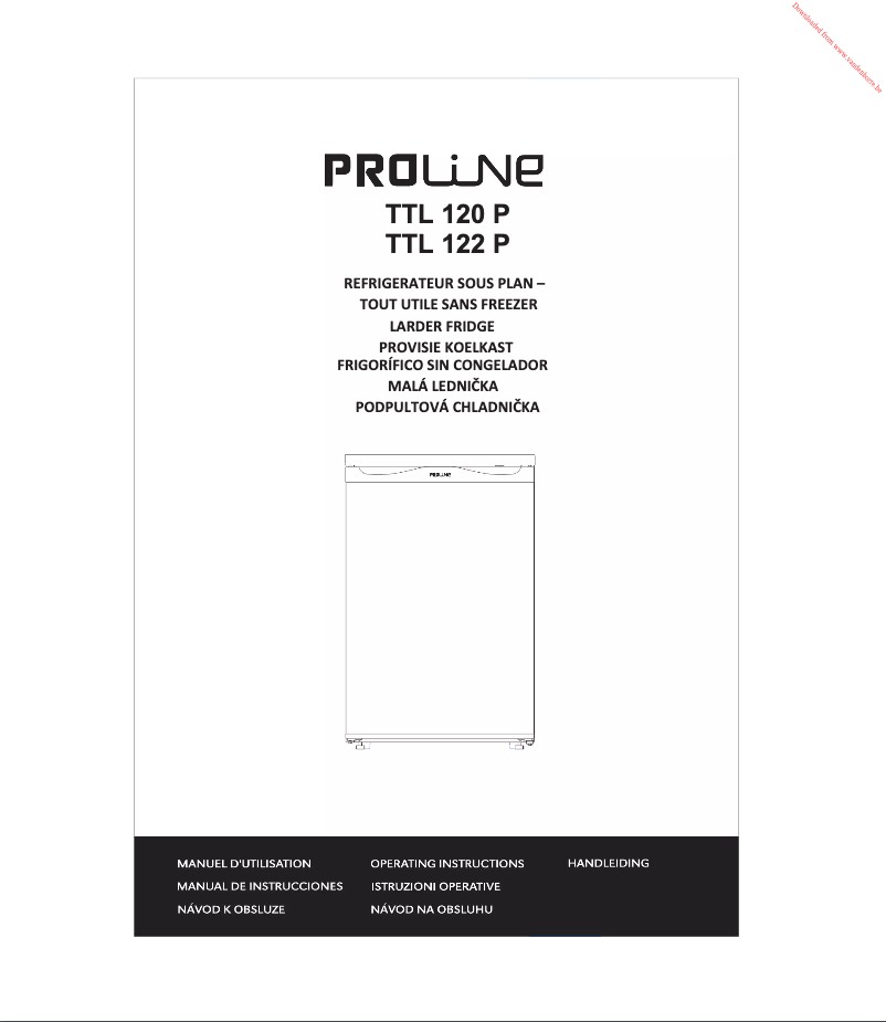 Página 1 del manual Manual de usuario Proline TTL 120 P