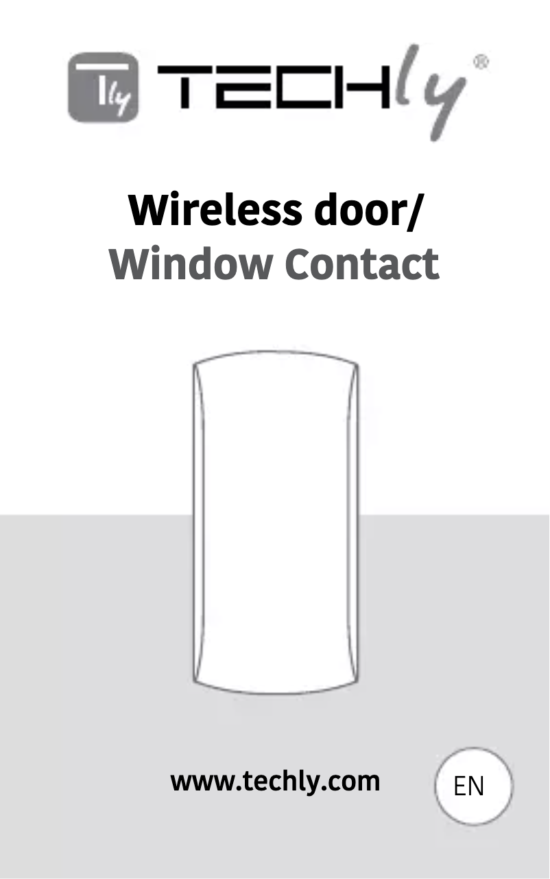 Page 1 de la notice Manuel utilisateur Techly I-ALARM Wireless door