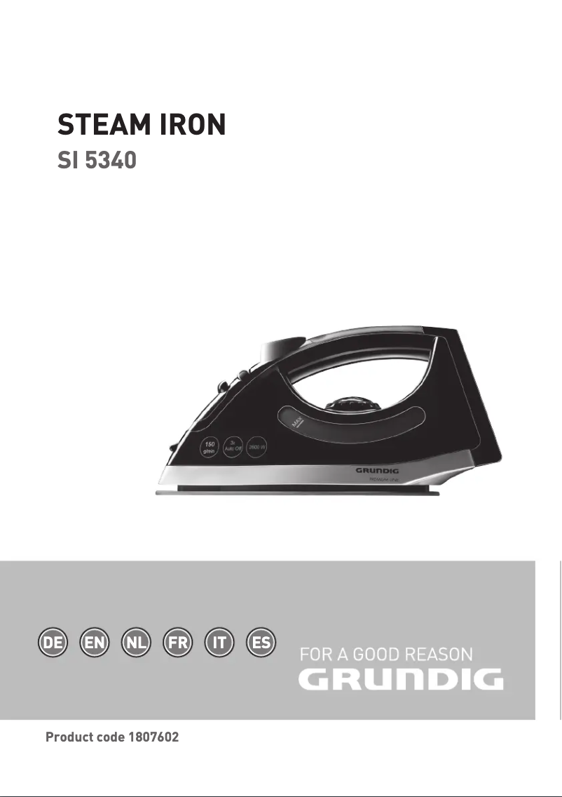 Page 1 de la notice Manuel utilisateur Grundig Premiun Line SI 5340