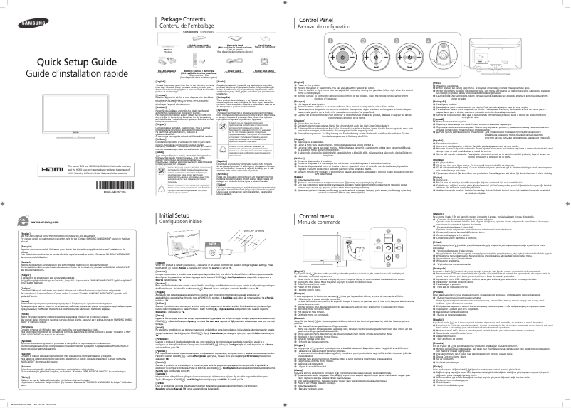 Page 1 de la notice Manuel utilisateur Samsung SyncMaster H40B