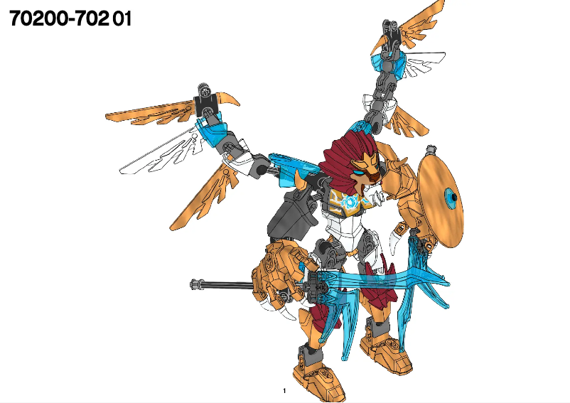 Página 1 del manual Manual de usuario Lego Chi Eris