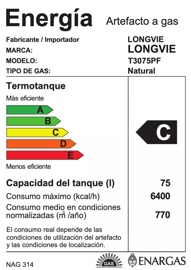 Page 1 de la notice Manuel utilisateur Longvie T3075PF
