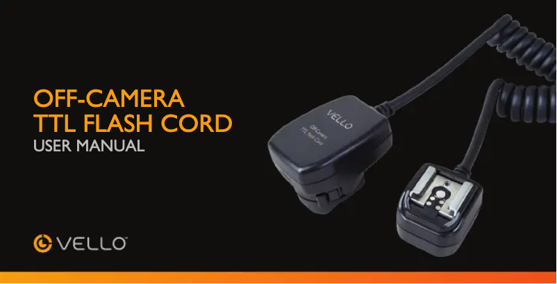 Page 1 de la notice Manuel utilisateur Vello OCS-N