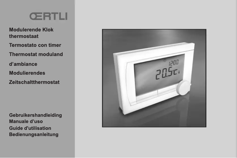 Página 1 del manual Manual de usuario Oertli RS200