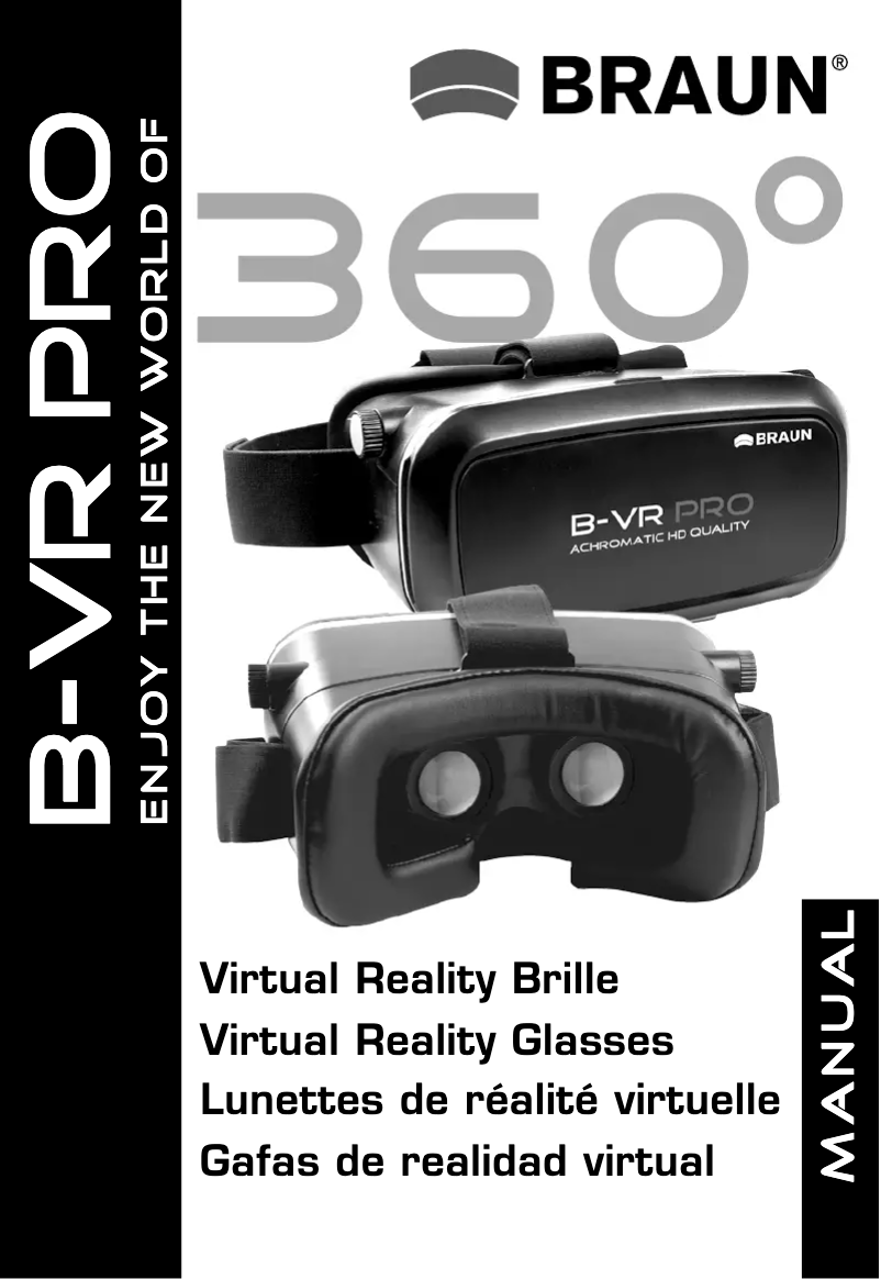 Page 1 of the manual User Manual Braun B-VR Pro