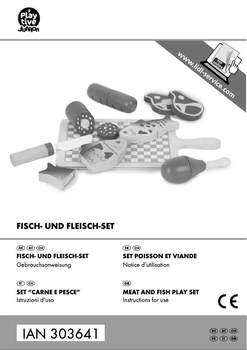 Página 1 del manual Manual de usuario Playtive IAN 303641