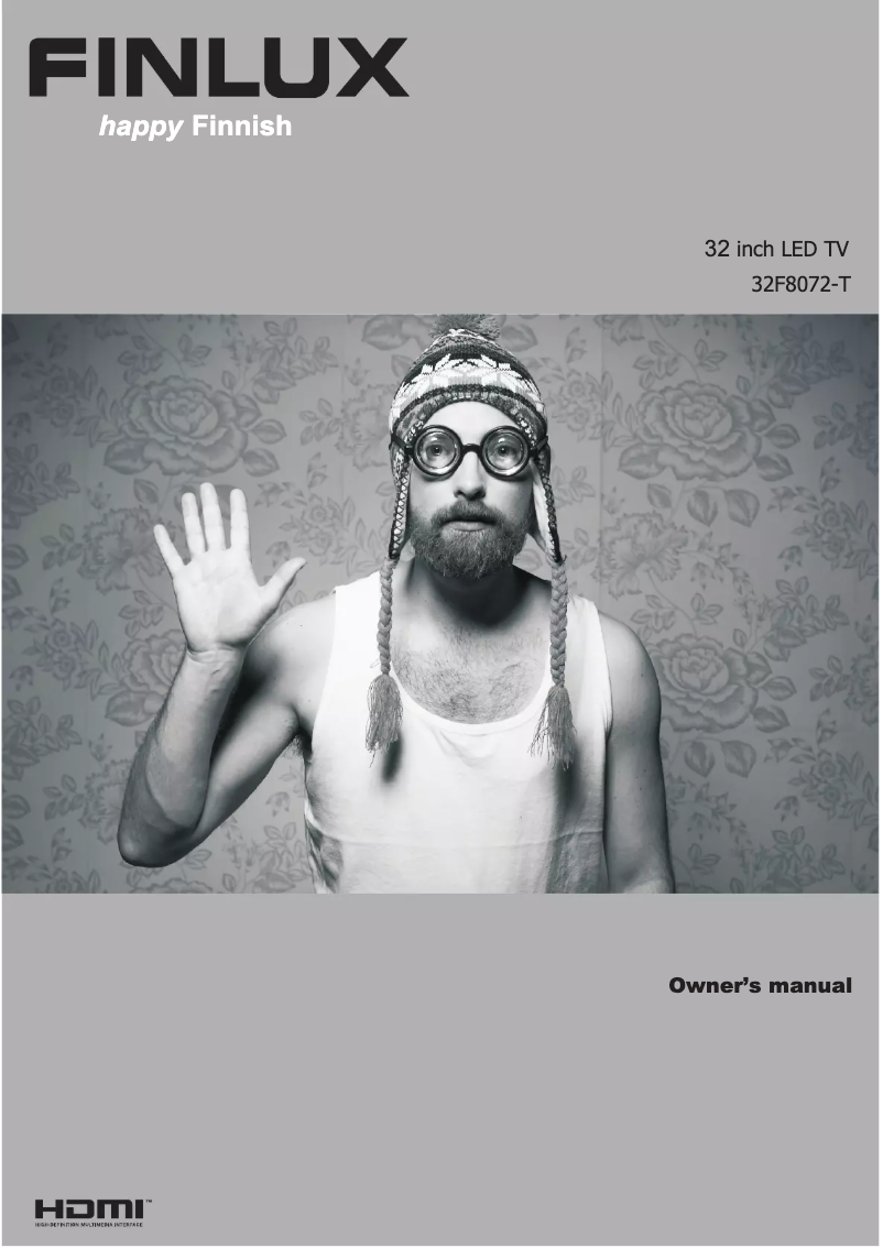 Page 1 de la notice Manuel utilisateur Finlux 32F8072-T