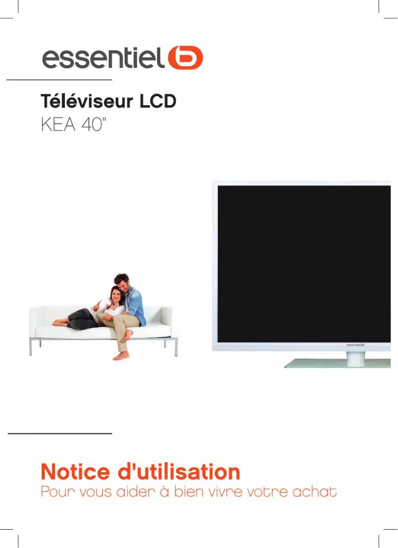 Page 1 de la notice Manuel utilisateur Essentiel B Kea 40