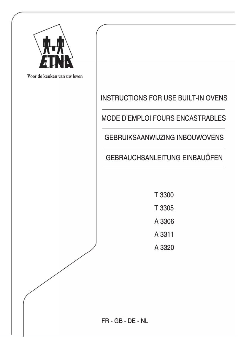 Página 1 del manual Manual de usuario Etna A 3320 FT